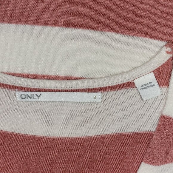 S | Only | 3/4 Sleeve Oversized V-Neck Sweater - Picture 4 of 5